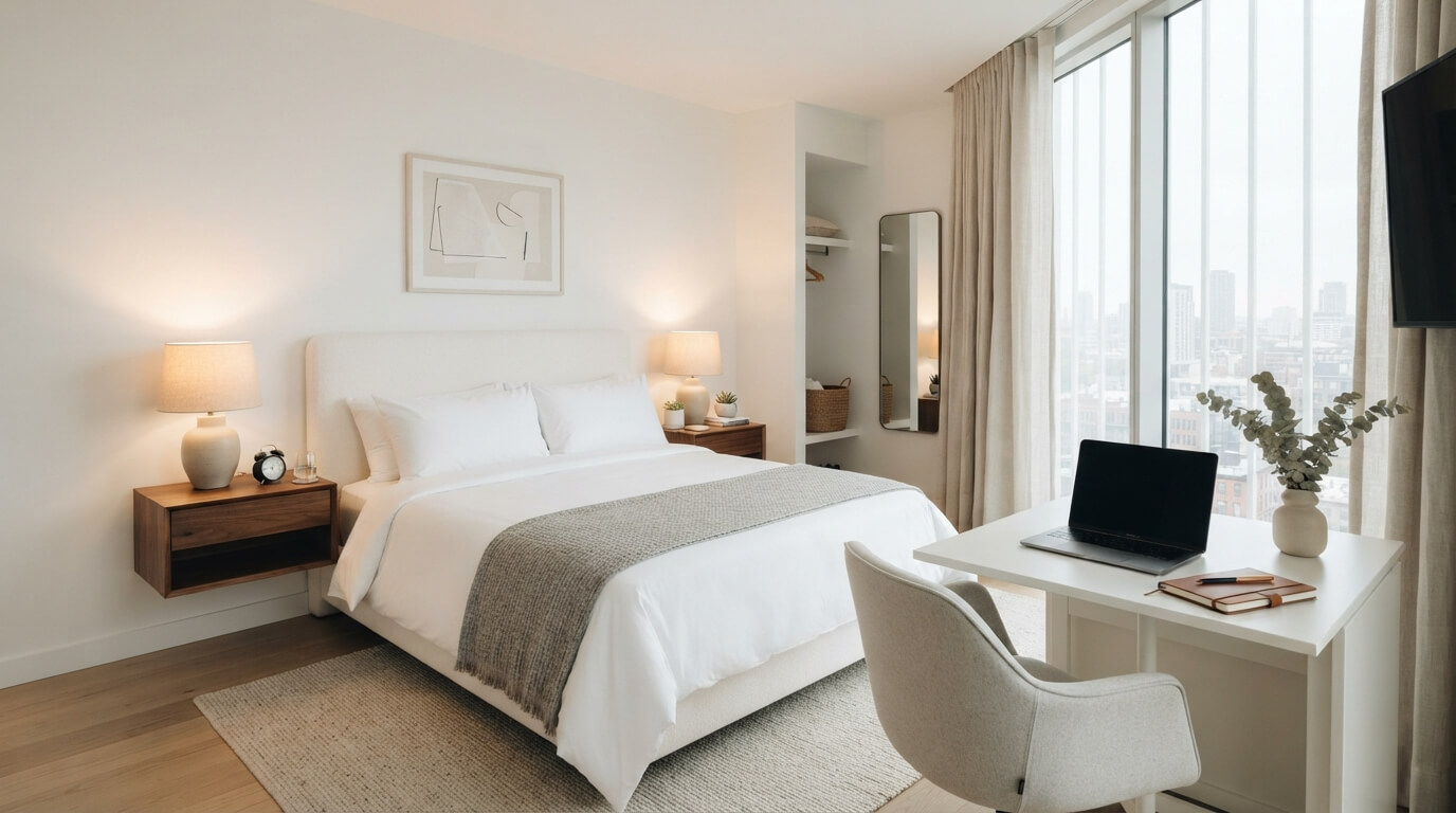 Uređenje hotelske sobe